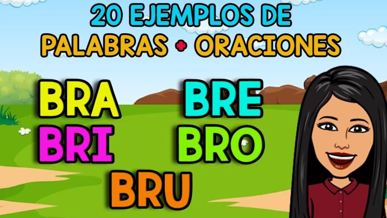 20 Palabras con Bra, Bre, Bri, Bro y Bru: Ejemplos y Usos en Español ...