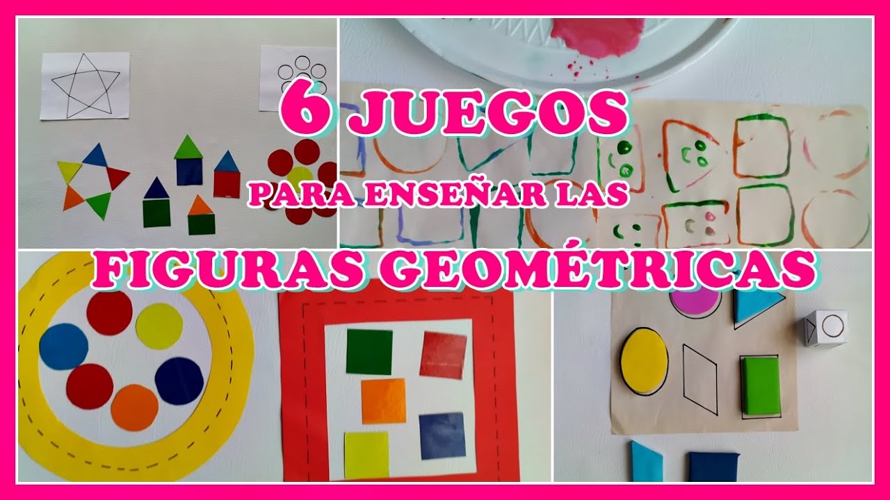 actividades con figuras geometricas para preescolar