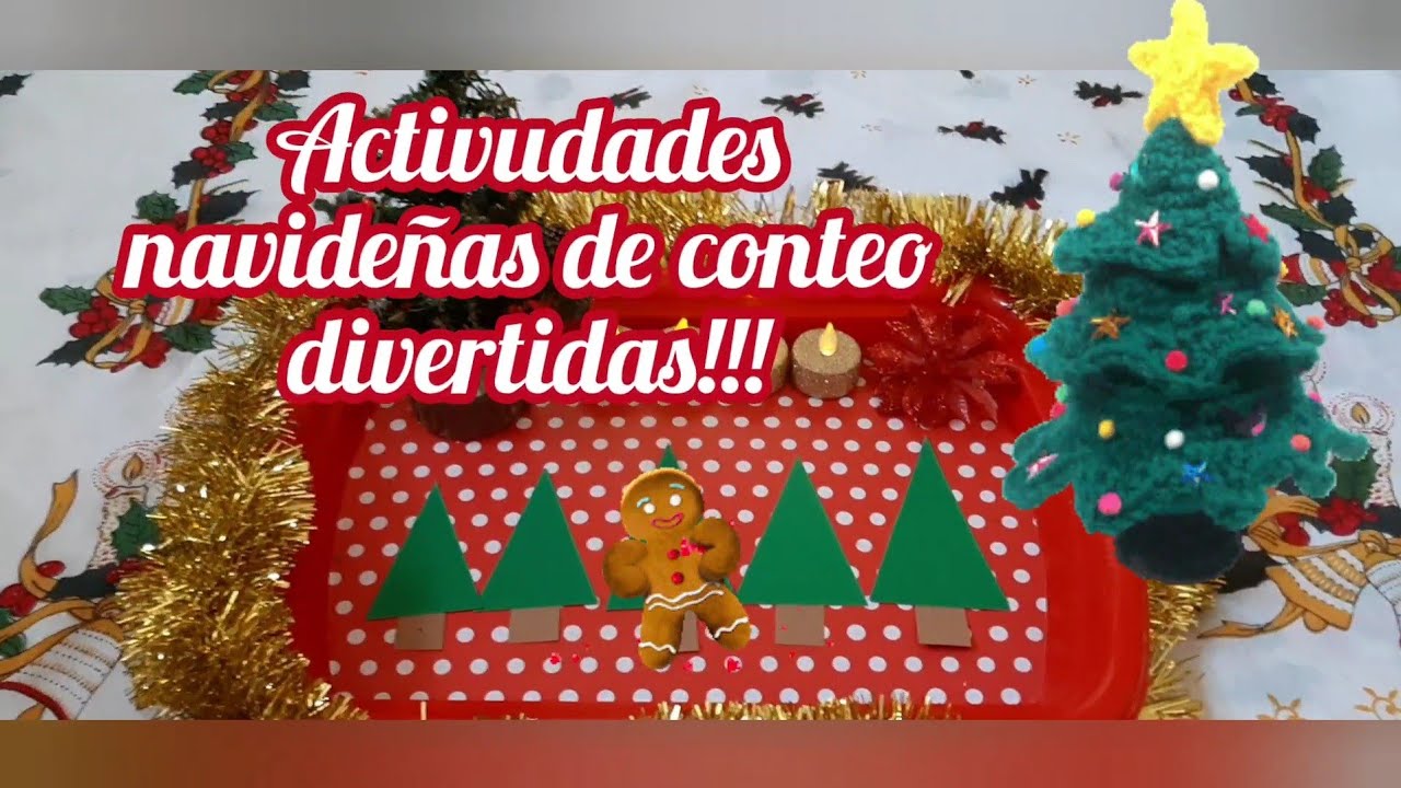 actividades de navidad para preescolar de matematicas