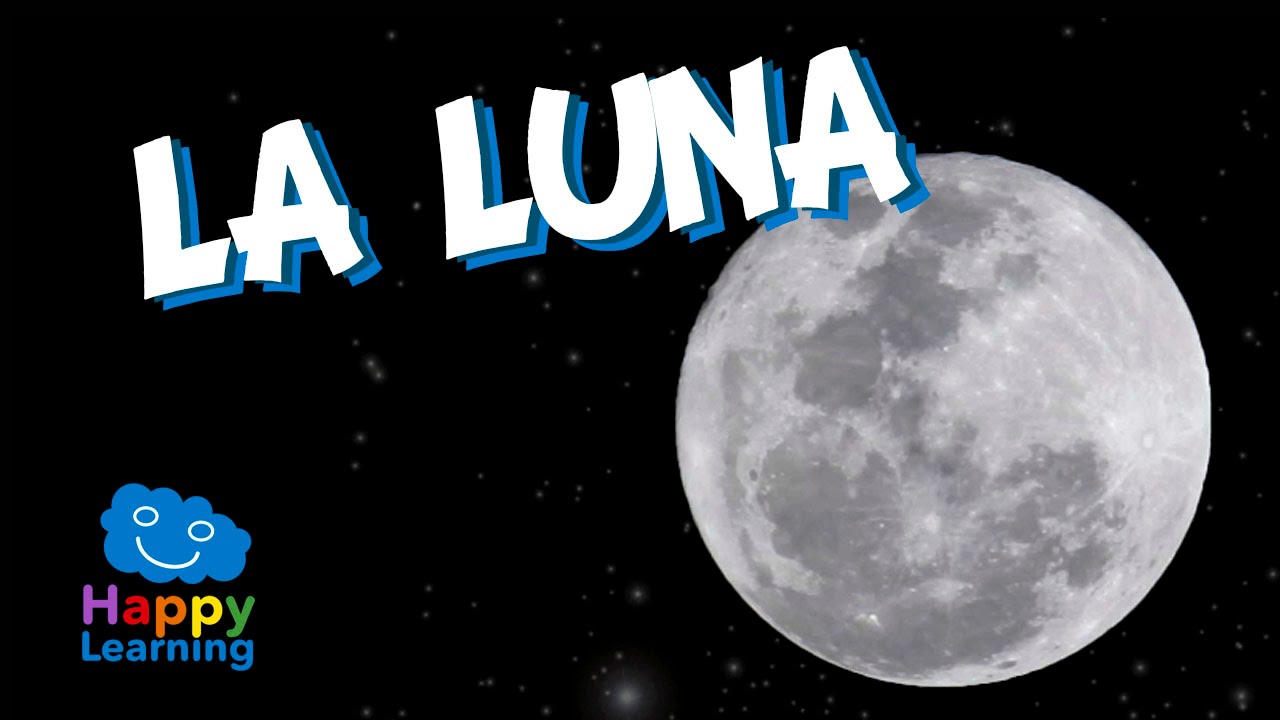 caracteristicas de la luna para niños