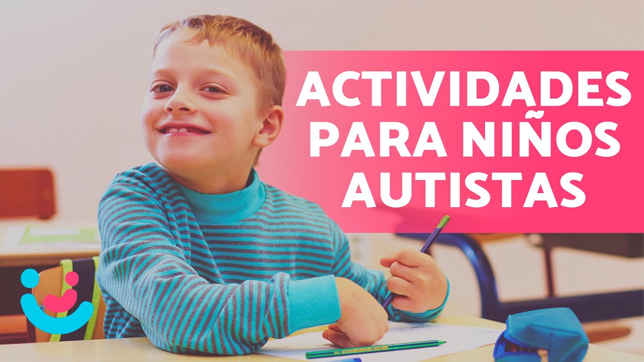 cuaderno de trabajo para niños autistas