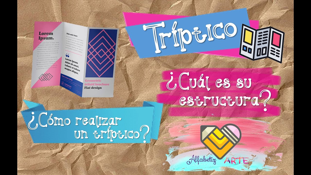 cuales son las partes del triptico