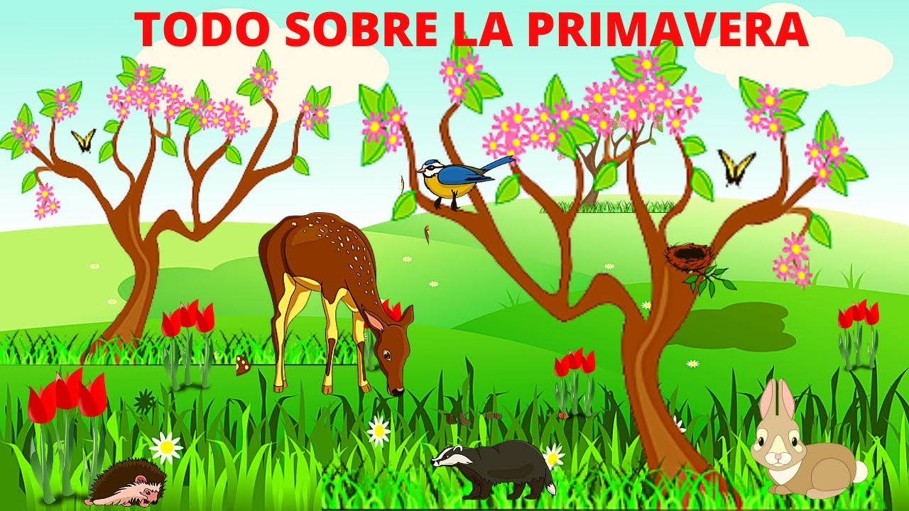 dia de la primavera para niños