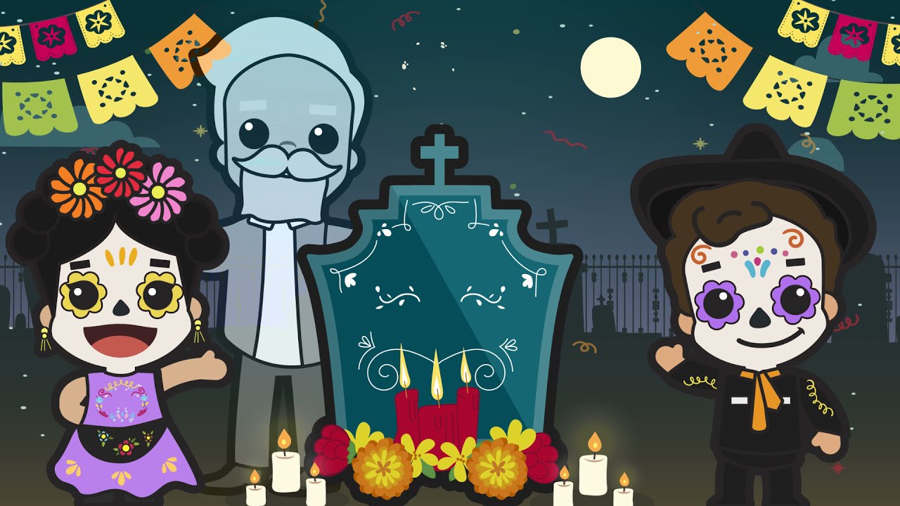 dia de muertos para niños de preescolar
