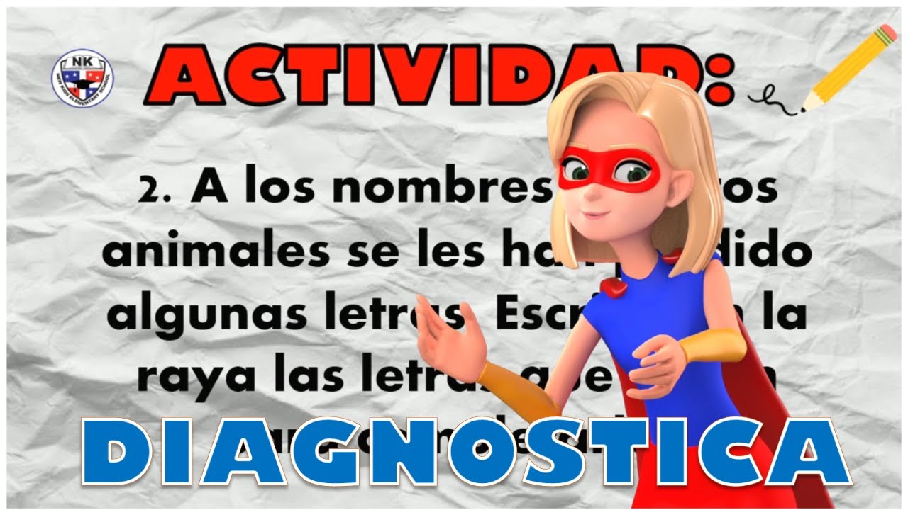 diagnostico para niños de segundo grado de primaria