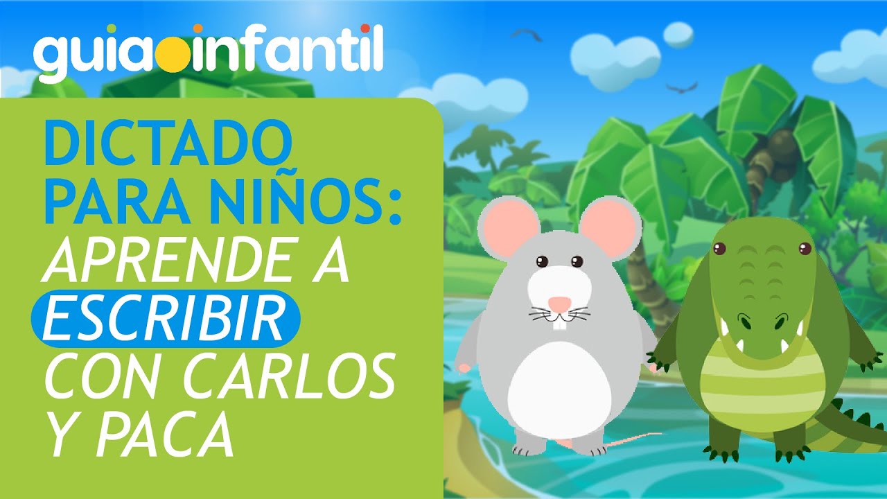 dictado para niños de segundo grado