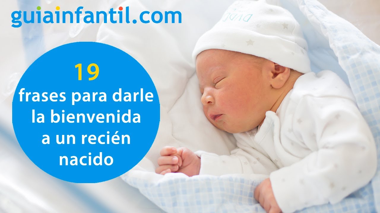 frases de bienvenida para un bebe