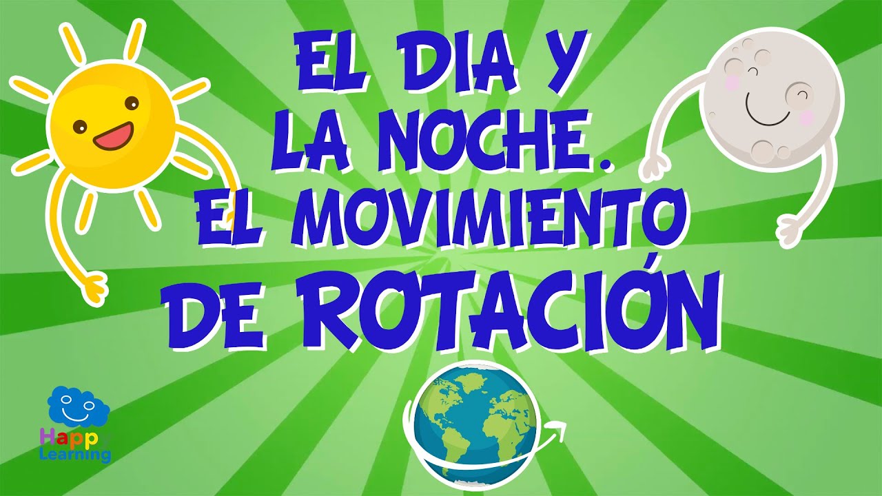 movimiento de rotacion de la luna para niños