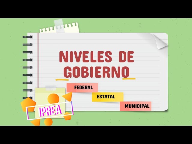 niveles de gobierno federal estatal y municipal
