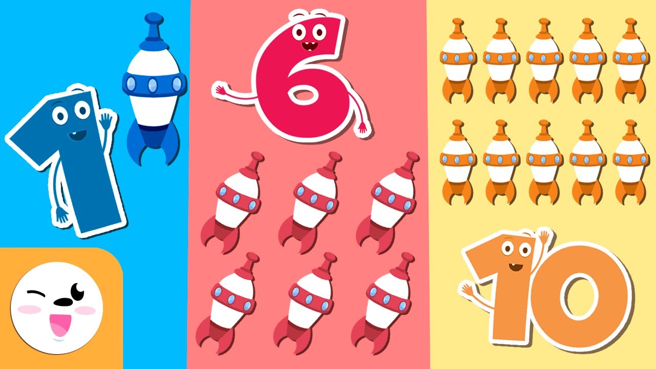 objetos para contar del 1 al 10