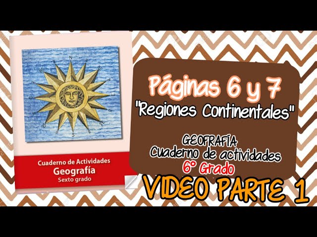 paco el chato sexto grado geografia