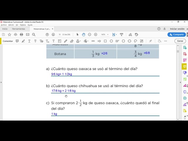 pag 10 de matematicas 5 grado