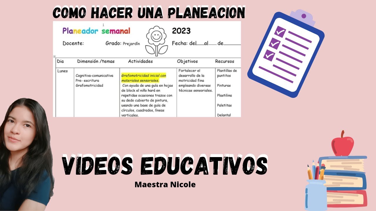 plan de trabajo en casa para niños de preescolar