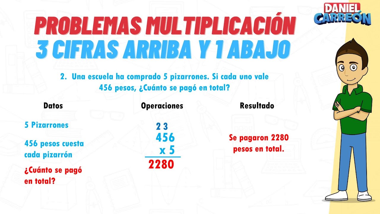 problemas de multiplicacion para sexto grado resueltos
