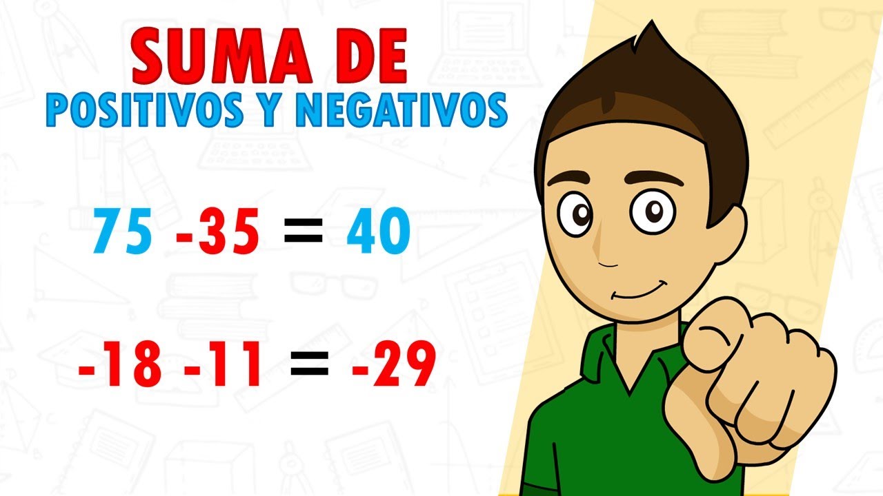 problemas de números positivos y negativos para secundaria resueltos