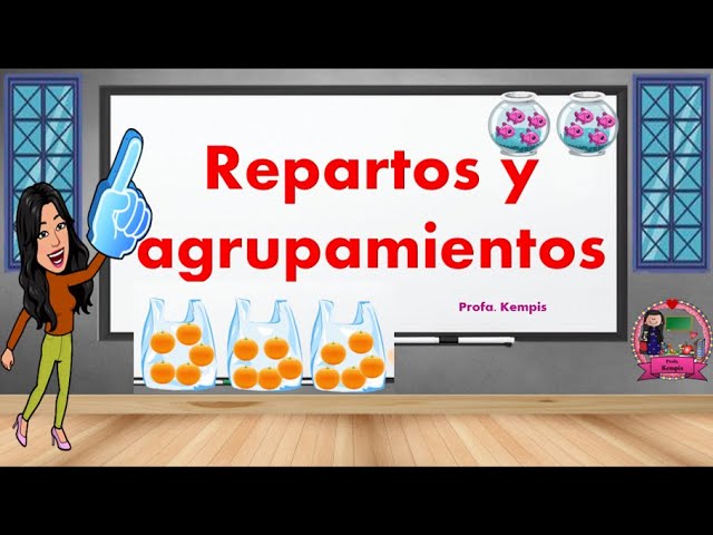 problemas de reparto para tercer grado