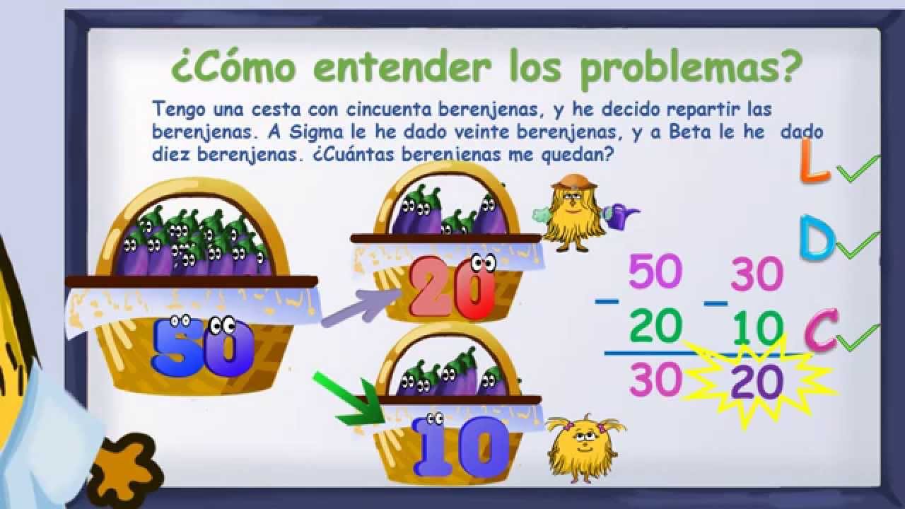 problemas matematicos de 2 de primaria