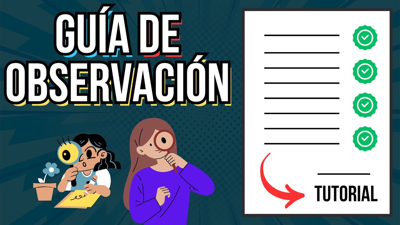 que es una guía de observación