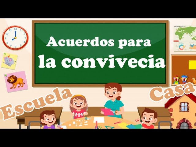 que son los acuerdos de convivencia