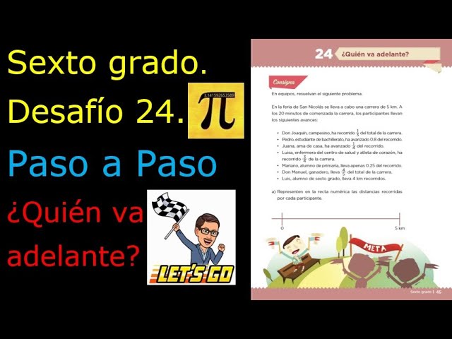 quien va adelante matematicas sexto grado