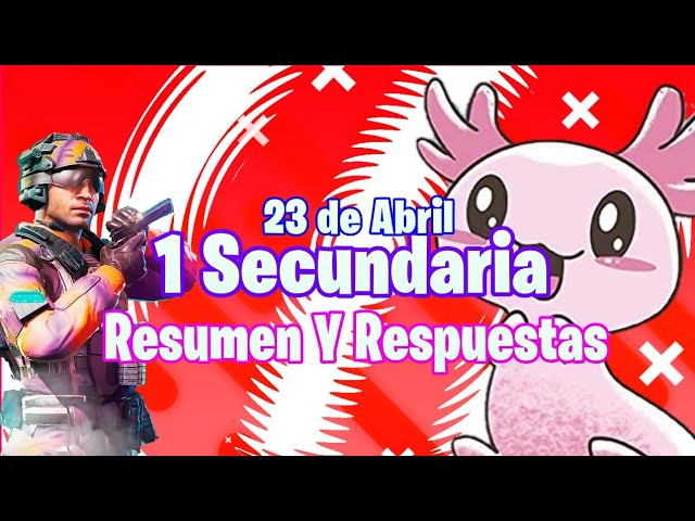 respuestas de aprende en casa 1 de secundaria