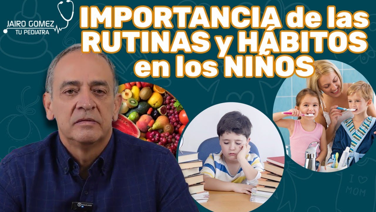 rutina diaria para niños de 2 a 3 años