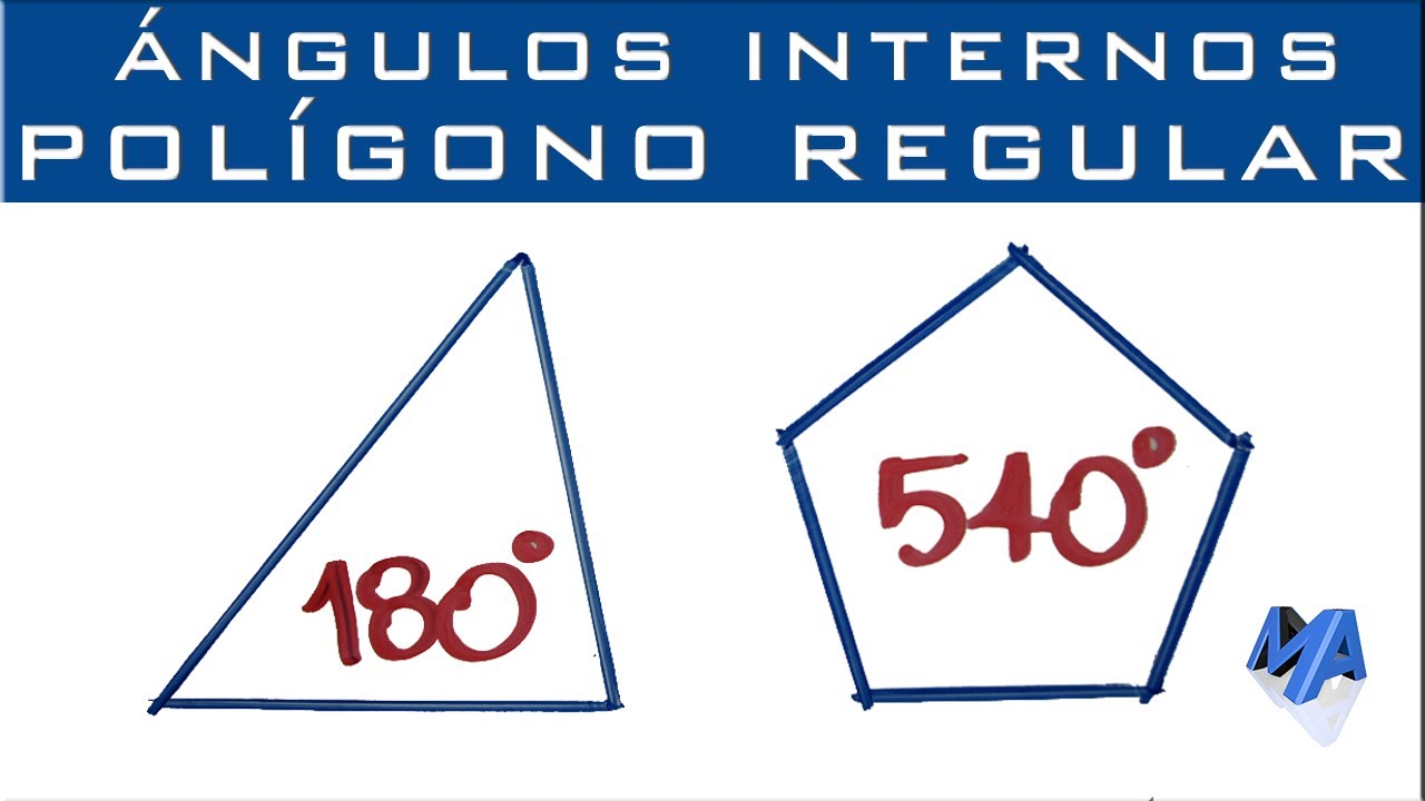 suma de angulos internos de un poligono