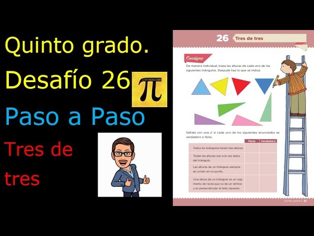 tres de tres matematicas 5 grado
