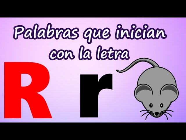 15 palabras con la letra r