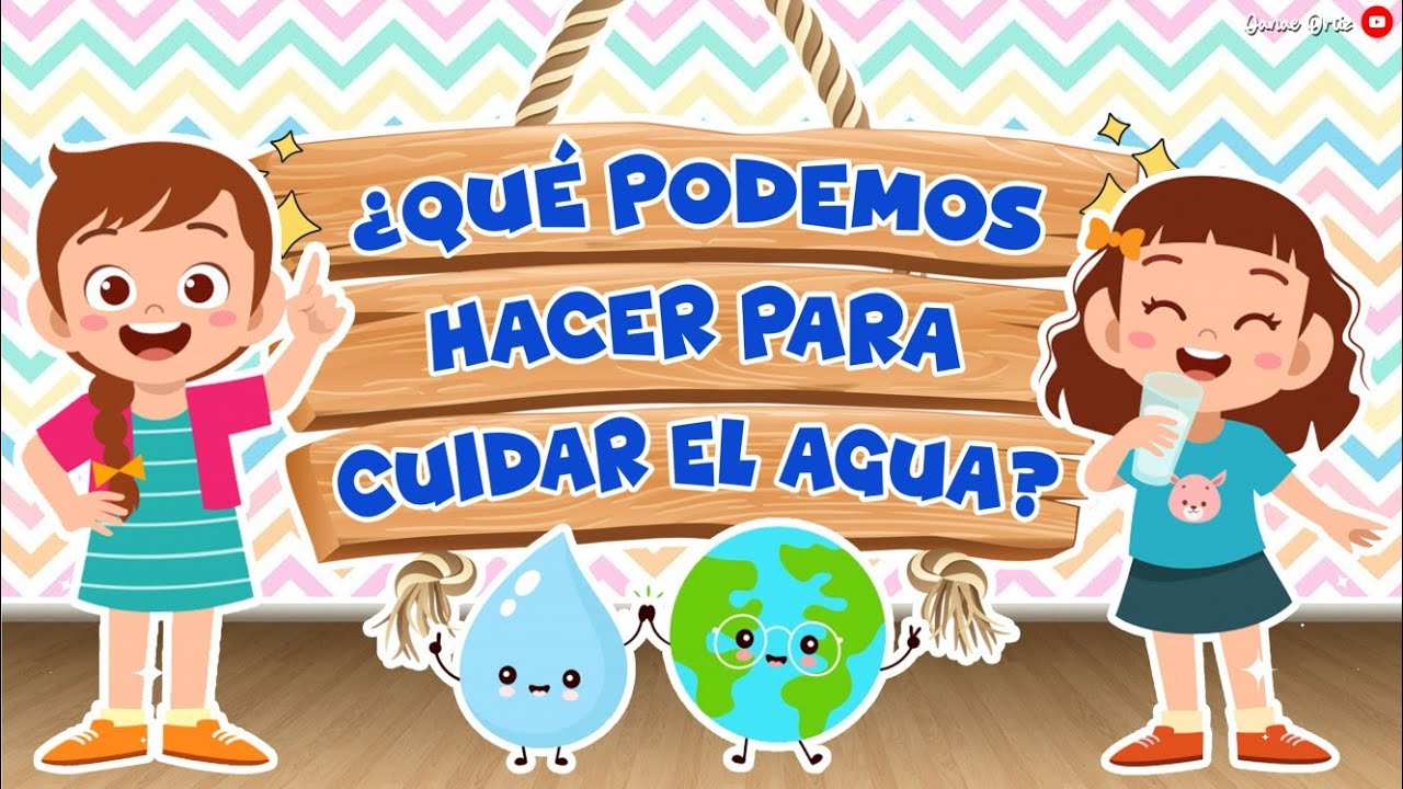 actividades del cuidado del agua para preescolar