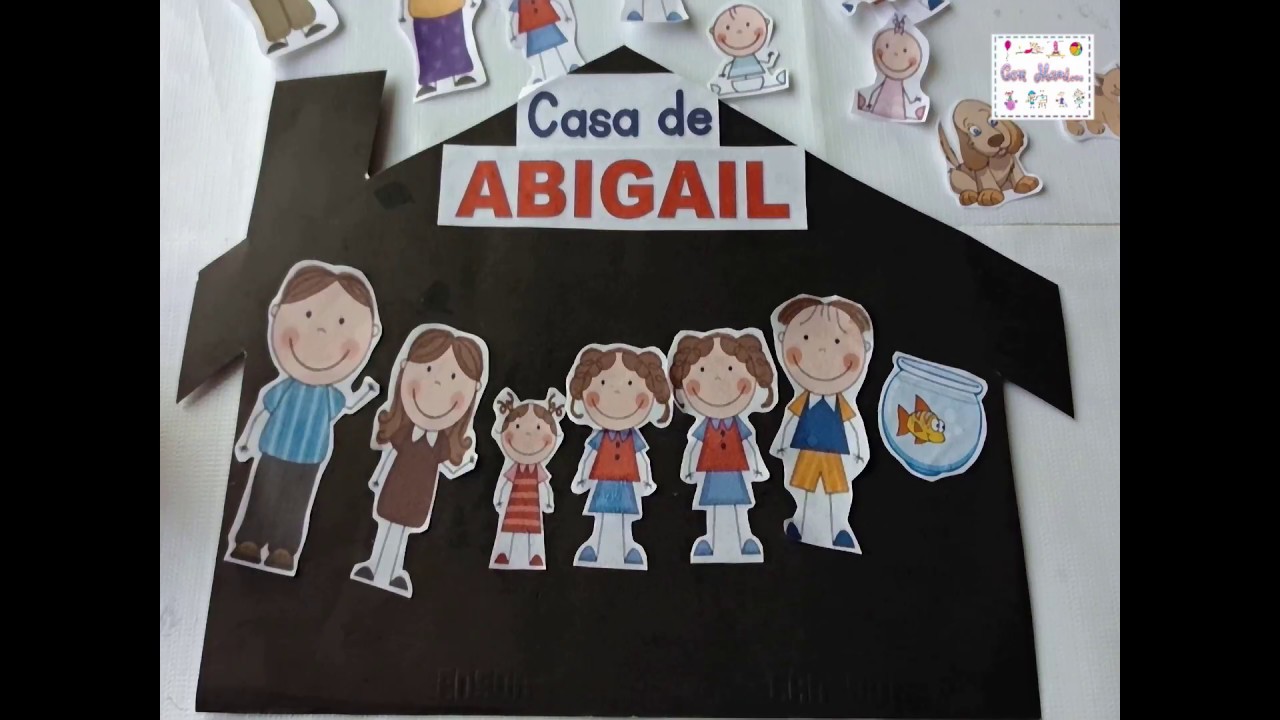 actividades sobre la familia para preescolar