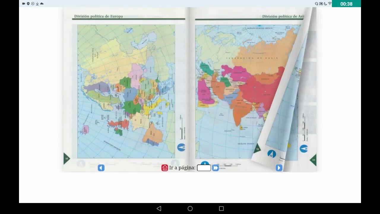atlas de geografia universal 5 grado