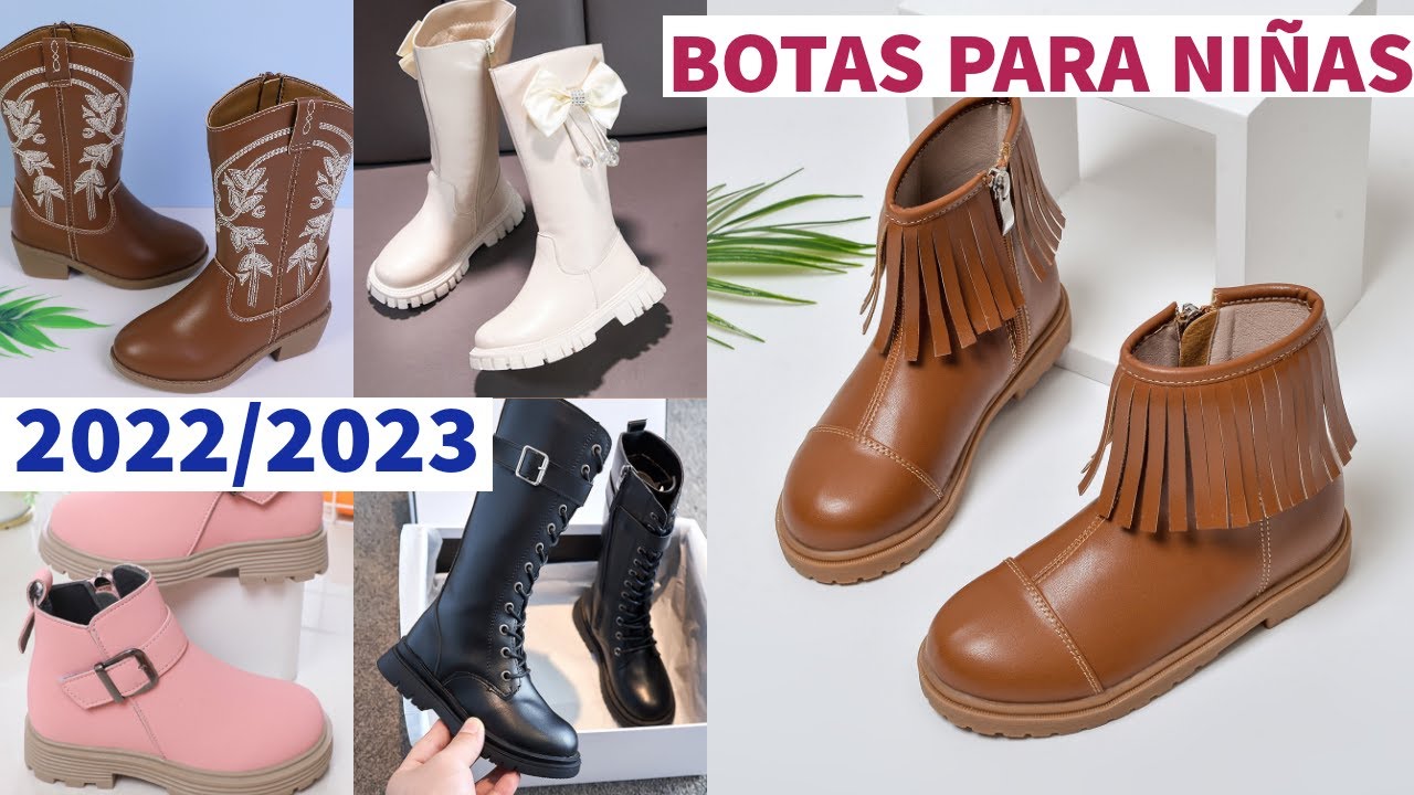 botas para niñas de 10 años