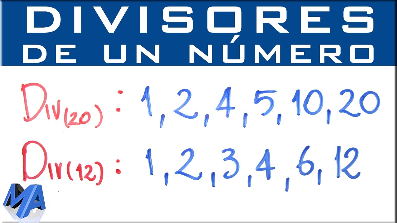 como saber los divisores de un numero