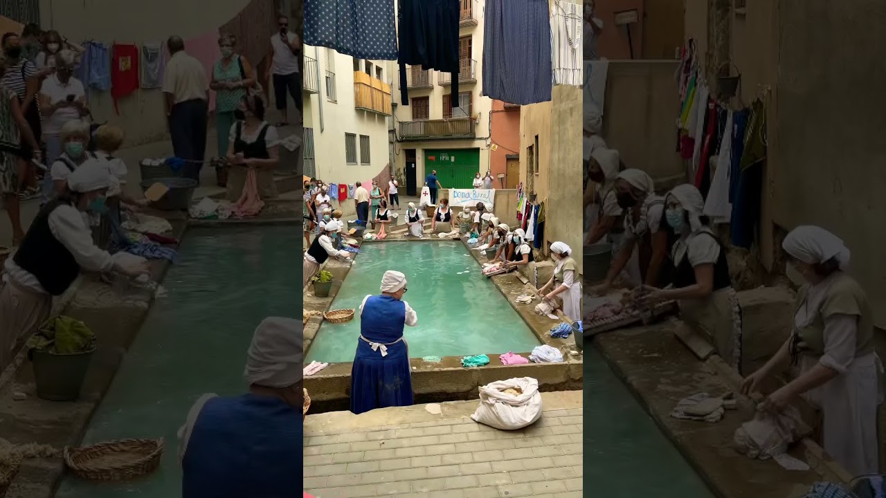 como se lavaba la ropa antes