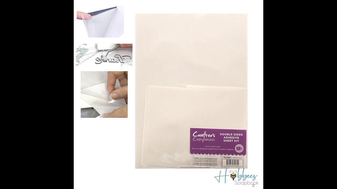 como se llama la hoja que tiene pegamento