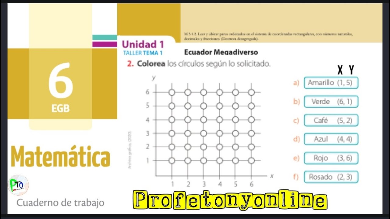 cuaderno de trabajo de sexto grado