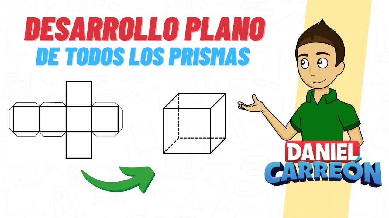 desarrollo plano de un cuerpo geométrico