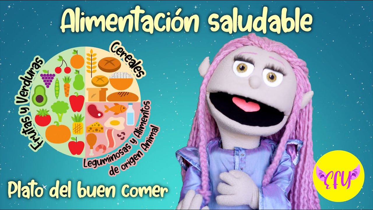el plato del buen comer para niños de primaria