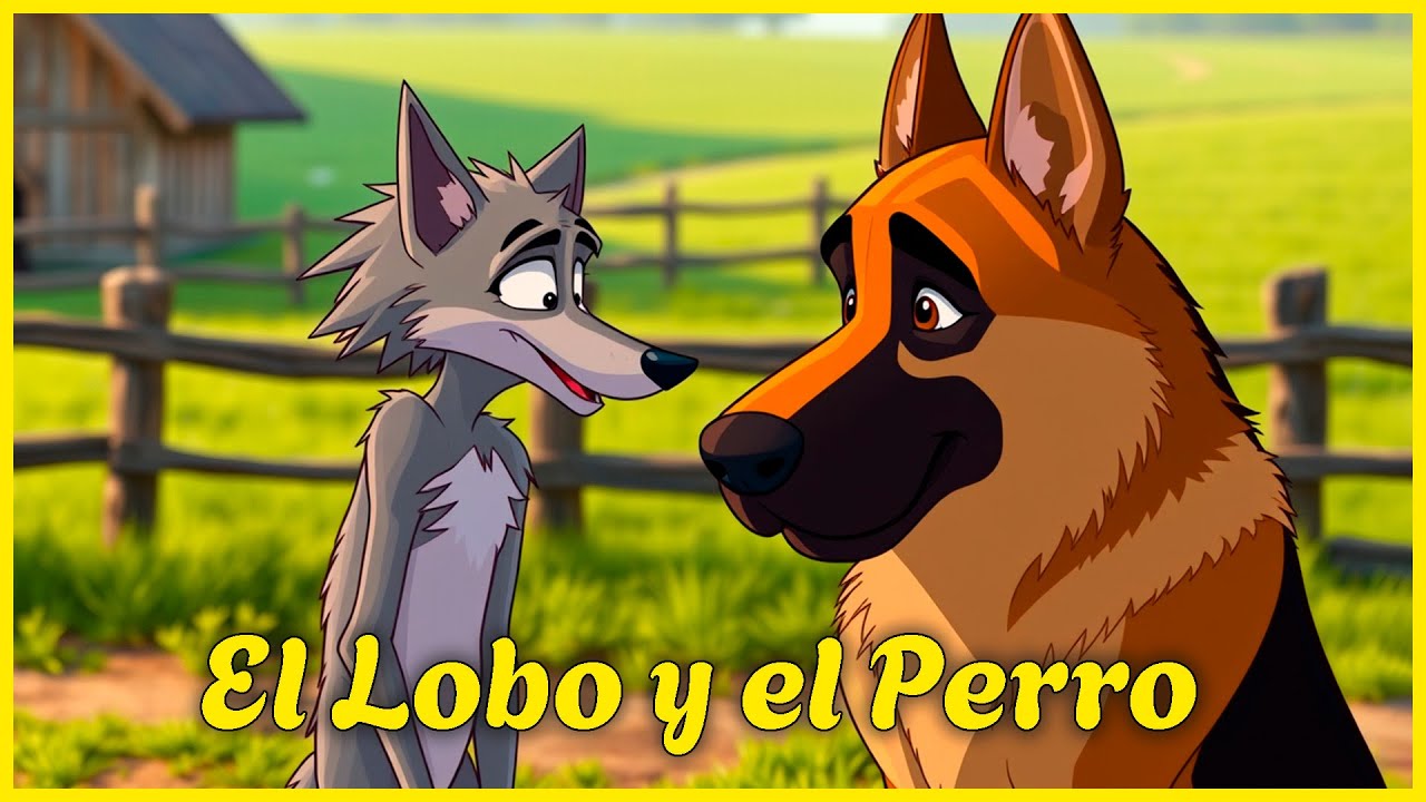 fabula el lobo y el perro