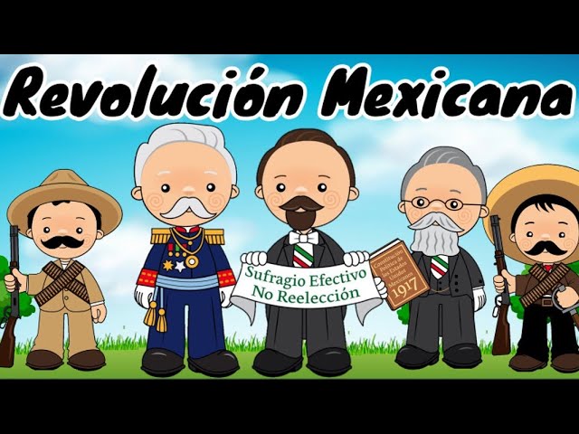 informacion de la revolucion mexicana para niños
