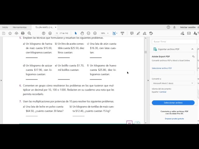matematicas telesecundaria segundo grado volumen 1