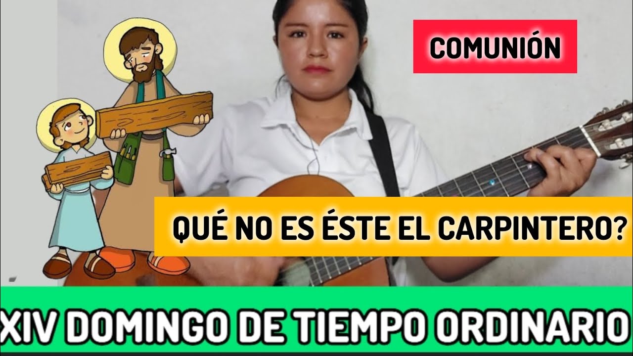 no es este el hijo del carpintero