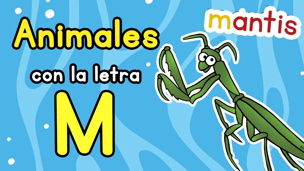 nombres de animales con la letra m