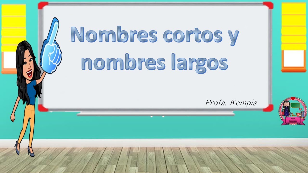 nombres largos y cortos para recortar