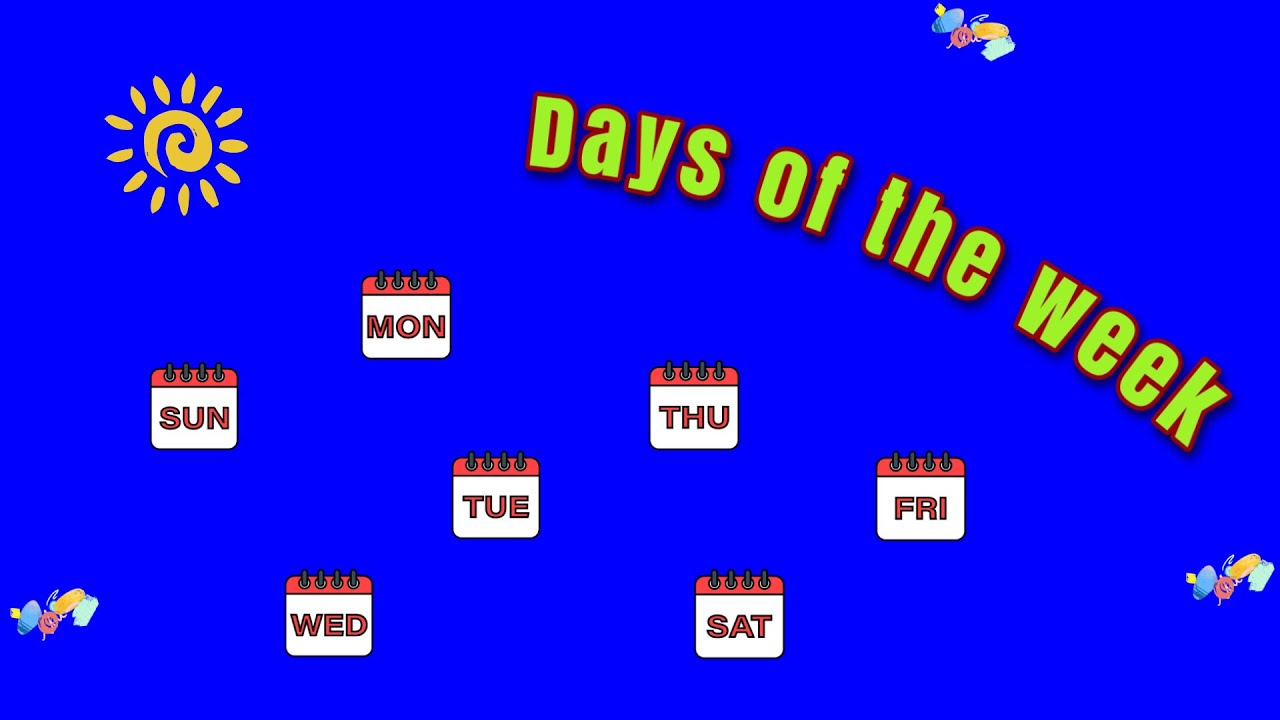 oraciones con los dias de la semana