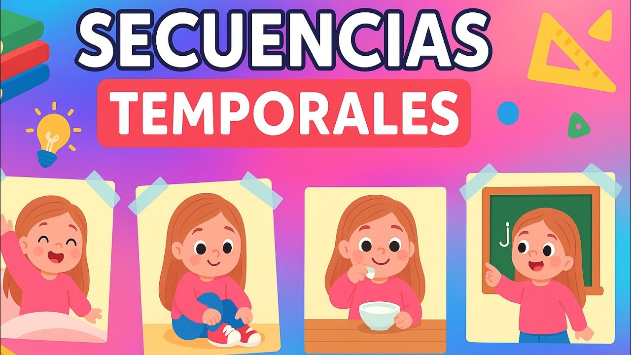 ordenamos secuencias secuencias temporales para niños