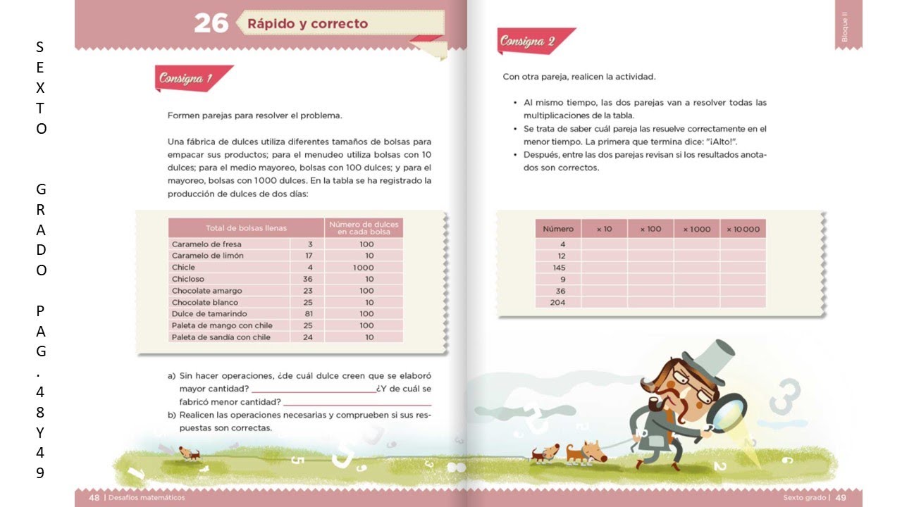 pagina 49 de matematicas 6 grado