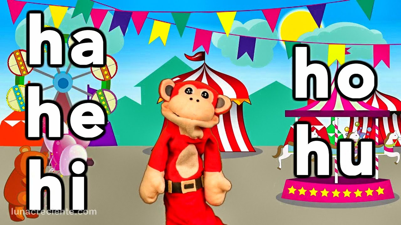 palabras ha he hi ho hu