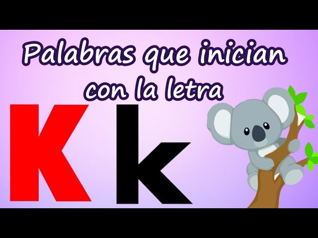 palabras que empiezan con k de kilo